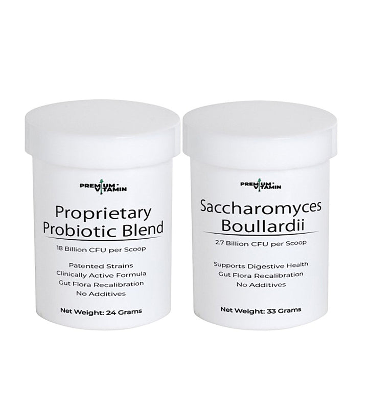 Duo Combo: Proprietary Probiotic Blend & Saccharomyces Boullardii