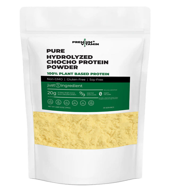 Pure Hydrolyzed Chocho Protein Powder | Premium Vitamin