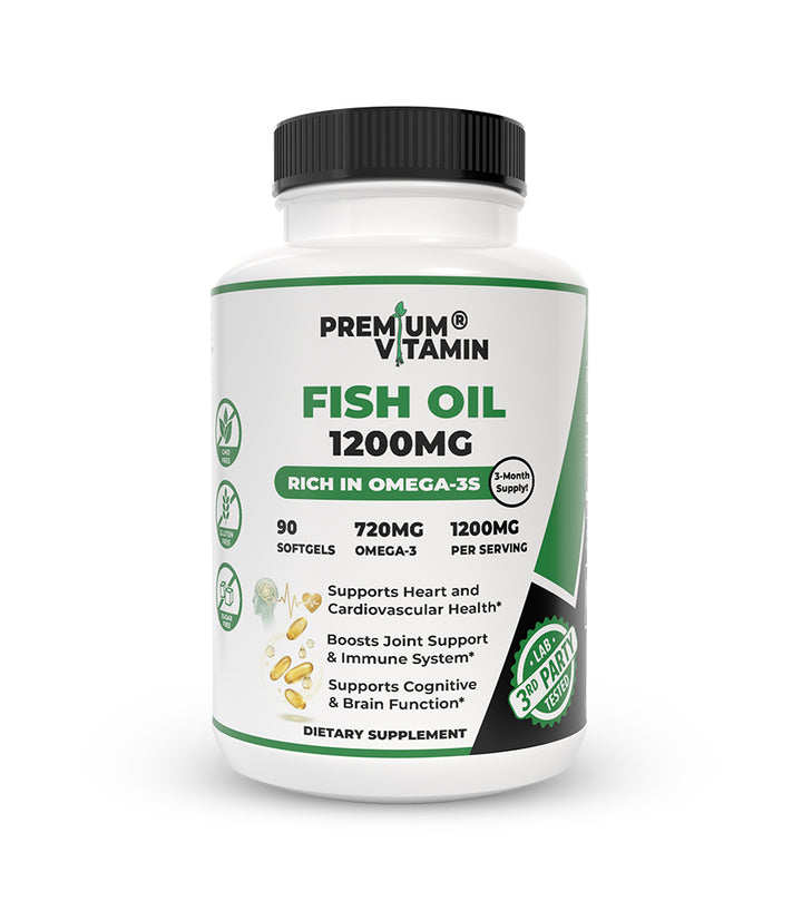 Fish Oil Omega-3, 90 Softgels