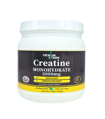 Micronized Creatine Monohydrate Powder – Pure & Fast-Absorbing