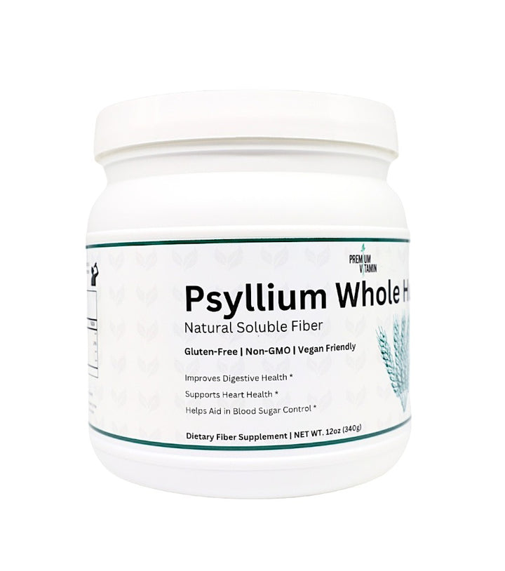 Psyllium Whole Husk – Dietary Fiber Supplement for Digestive Health & Regularity